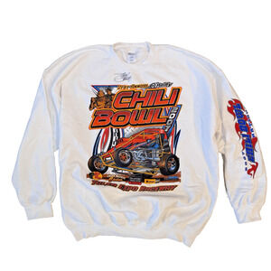 2007 21st Annual Chili Bowl Sweatshirt 2XL Racing Tony Stewart Signed O’Reilly